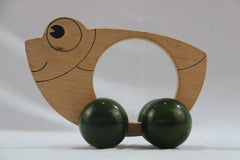 Fish Roller Toy – Handpainted with Safe Non-Toxic Colors