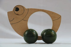 Fish Roller Toy – Handpainted with Safe Non-Toxic Colors BHARAT HANDICRAFTS