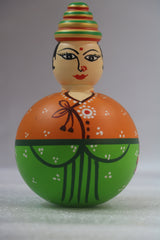 Traditional Marwadi Man & Women Dolls – Safe Non-Toxic Finish
