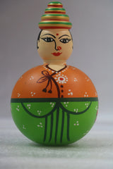 Traditional Marwadi Man & Women Dolls – Safe Non-Toxic Finish BHARAT HANDICRAFTS