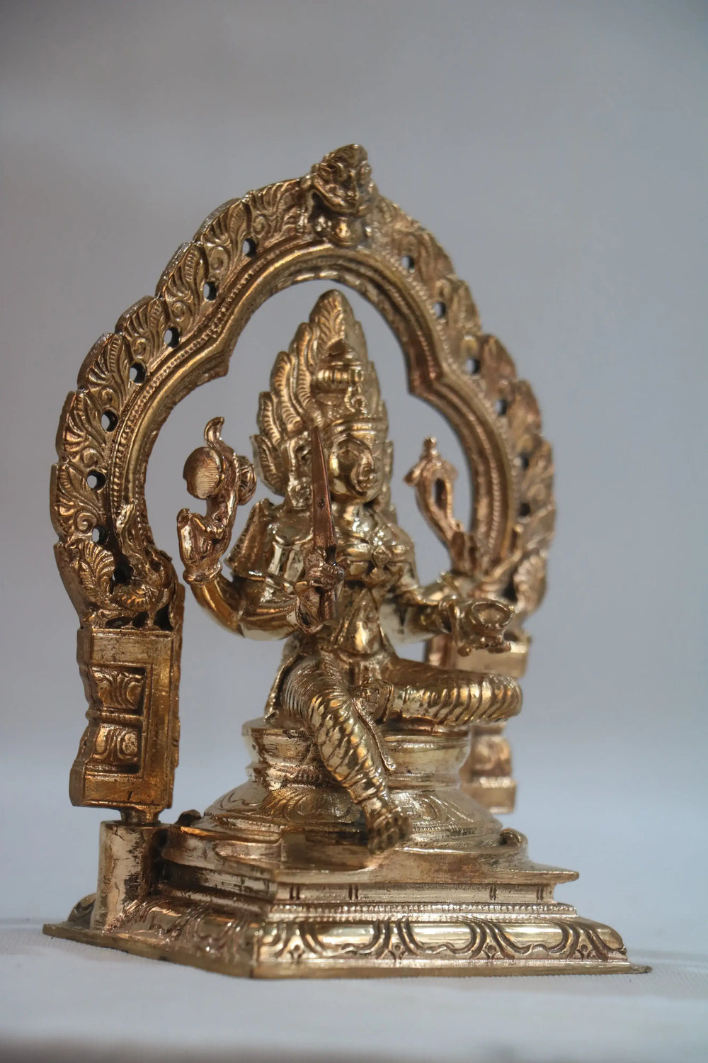 Panchaloha Mariamman Idol – Divine Mother of Protection Karthick's metal art