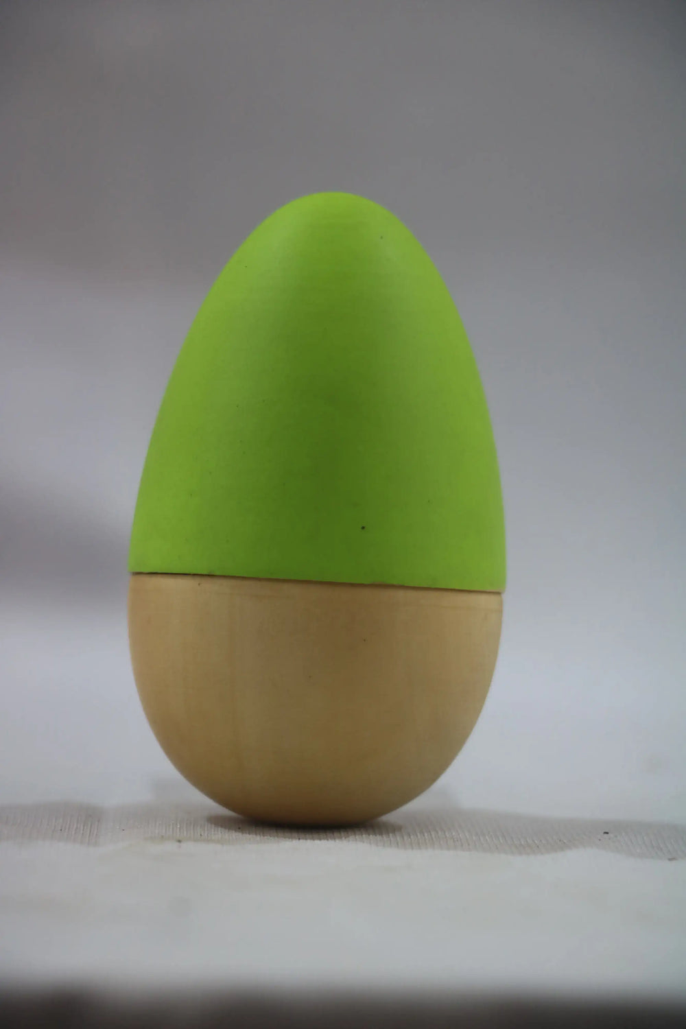 Colorful Egg Shaker – Handheld Percussion with Safe Paint Wooden Lacquerware&toys