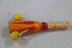 Natural Wood Baby Rattle – Gentle Sound Toy for Kids