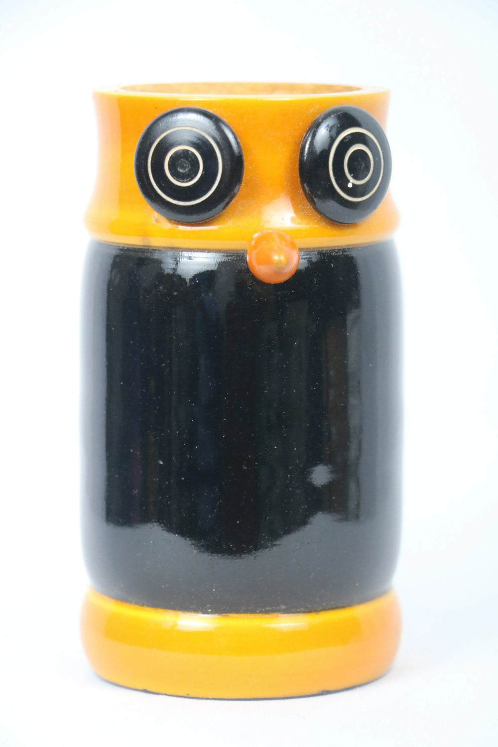 Wooden Owl Pen Stand – Artisan Carved Desk Accessory for Stylish Organization Balaji varanasi