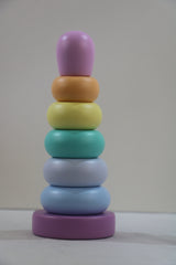 Multi-Color Stacking Rings – Safe & Engaging Toy