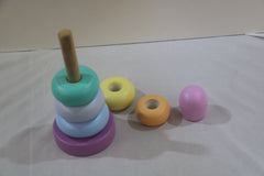 Multi-Color Stacking Rings – Safe & Engaging Toy