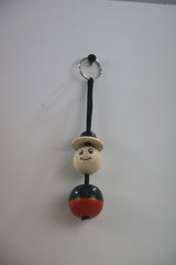 Happy Face Keychain – Handcrafted with Non-Toxic Paint