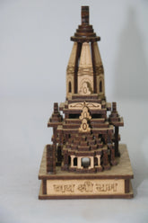 Ayodhya Mandir Inspired Wooden Masterpiece Balaji varanasi
