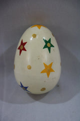 Colorful Egg Shaker – Handheld Percussion with Safe Paint Wooden Lacquerware&toys