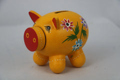 Colorful Wooden Piggy Bank – Savings Box for Children Balaji varanasi