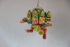 Five-Faced Hanuman Hanging – Divine Wall Art for Protection & Positivity