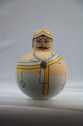 Traditional Marwadi Man & Women Dolls – Safe Non-Toxic Finish