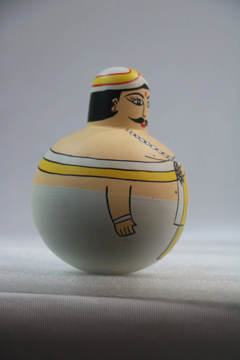 Traditional Marwadi Man & Women Dolls – Safe Non-Toxic Finish BHARAT HANDICRAFTS