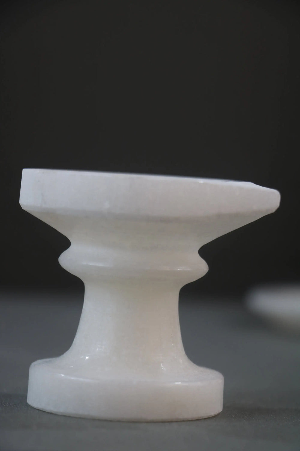 Handcrafted Marble Deepam/DIyas-Perfect for Puja & Home Decor Marble Soft Stone