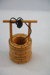 Tiny Decorative Well – Unique Accent for Any Space Wooden Lacquerware&toys