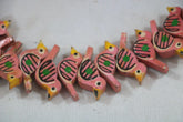 Wooden Bird Hangings for Wall – Handcrafted & Painted Balaji varanasi