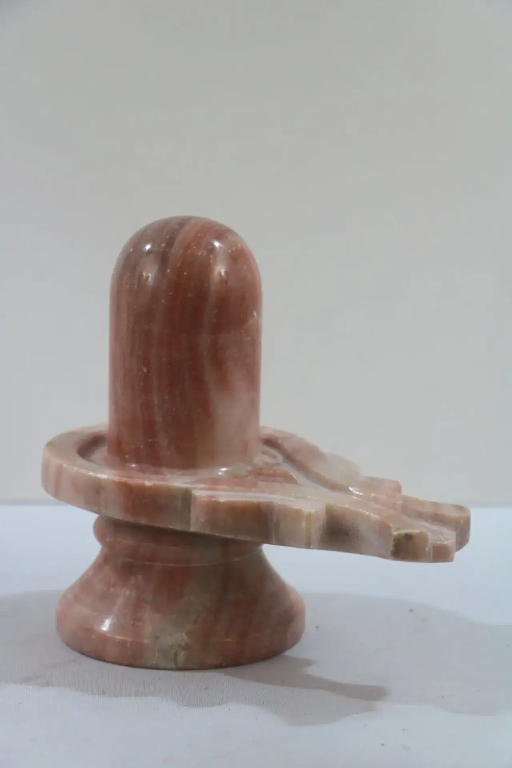 Handcrafted Marble Shiva Lingam-Spiritual Home Temple Idol Marble Soft Stone