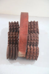 Natural Wooden Acupressure Massager – Handcrafted Wellness Therapy Tool Wooden Massager accessory