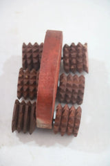 Natural Wooden Acupressure Massager – Handcrafted Wellness Therapy Tool Wooden Massager accessory