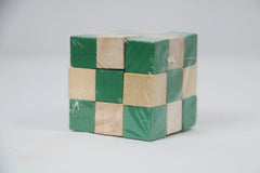 Solid Wood Cube – Artisan Carved Decorative Accent Piece Balaji varanasi