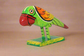 Traditional Wooden Parrots – Bright Hand-Painted Decorative Bird Set