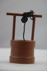 Tiny Decorative Well – Unique Accent for Any Space Wooden Lacquerware&toys