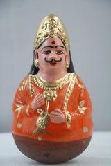 Bobblehead Dolls for Golu – Classic South Indian Thalaiyatti Bommai Alagu Sundaram