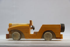 Channapatna Wooden Sedan Toy Car – Handcrafted Elegance