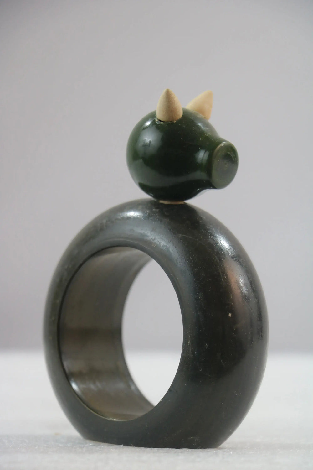 Animal Shaped Napkin Roller Non-Toxic Color Wooden Lacquerware&toys