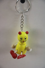 Natural Wood Cat Key Rings – Stylish & Lightweight Keychains