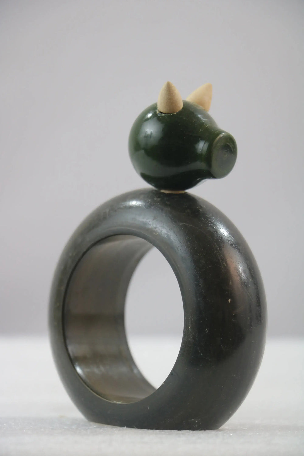 Animal Shaped Napkin Roller Non-Toxic Color Wooden Lacquerware&toys