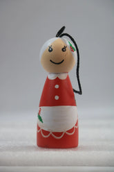 Christmas Santa Hang Dolls – Charming Handmade Decorations BHARAT HANDICRAFTS