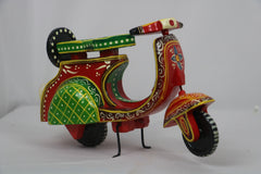 Hand-Painted Scooter Bike Showpiece – GI Tagged Craft from Varanasi