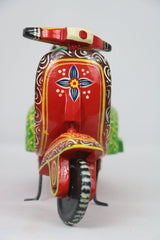 Hand-Painted Scooter Bike Showpiece – GI Tagged Craft from Varanasi Wooden Lacquerware