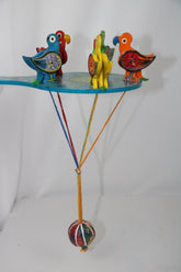 Wooden Grazing Birds Toy – Parrot Motion Toy for Children’s Learning & Fun