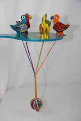 Wooden Grazing Birds Toy – Parrot Motion Toy for Children’s Learning & Fun