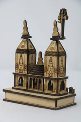 Machine Made Wooden Kashi Temple – Home & Office Decor