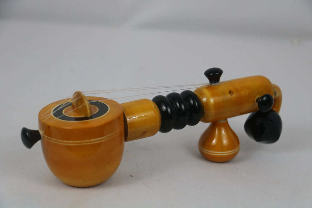 Classic Wooden Veena from Channapatna – Cultural Craftsmanship BHARAT HANDICRAFTS
