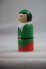 Handcrafted Frozen Prince Peg Doll – Non-Toxic & Durable