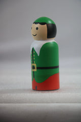 Handcrafted Frozen Prince Peg Doll – Non-Toxic & Durable BHARAT HANDICRAFTS