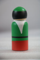 Handcrafted Frozen Prince Peg Doll – Non-Toxic & Durable