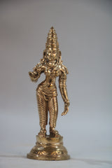 Parvati as Sivagami – Grace in Panchaloha