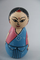 Beautiful Women Peg Dolls – Handcrafted with Non-Toxic Colors