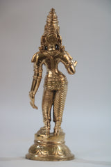 Parvati as Sivagami – Grace in Panchaloha