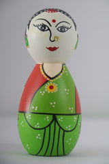 Beautiful Women Peg Dolls – Handcrafted with Non-Toxic Colors