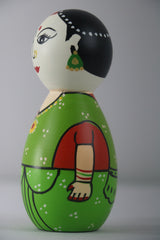 Beautiful Women Peg Dolls – Handcrafted with Non-Toxic Colors
