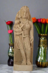 Matru Murti - A Sandstone Depiction of Maternal Love Sand Stone