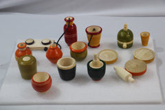 Handcrafted Kitchen Toys Set – Vibrant Non-Toxic Paint