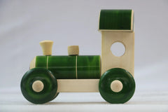 Channapatna Wooden Toy Train – Classic Handmade Kids’ Toy SRI_SURYADAYA_CHENNAPATNAM