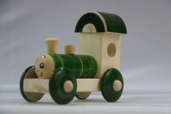 Channapatna Wooden Toy Train – Classic Handmade Kids’ Toy SRI_SURYADAYA_CHENNAPATNAM